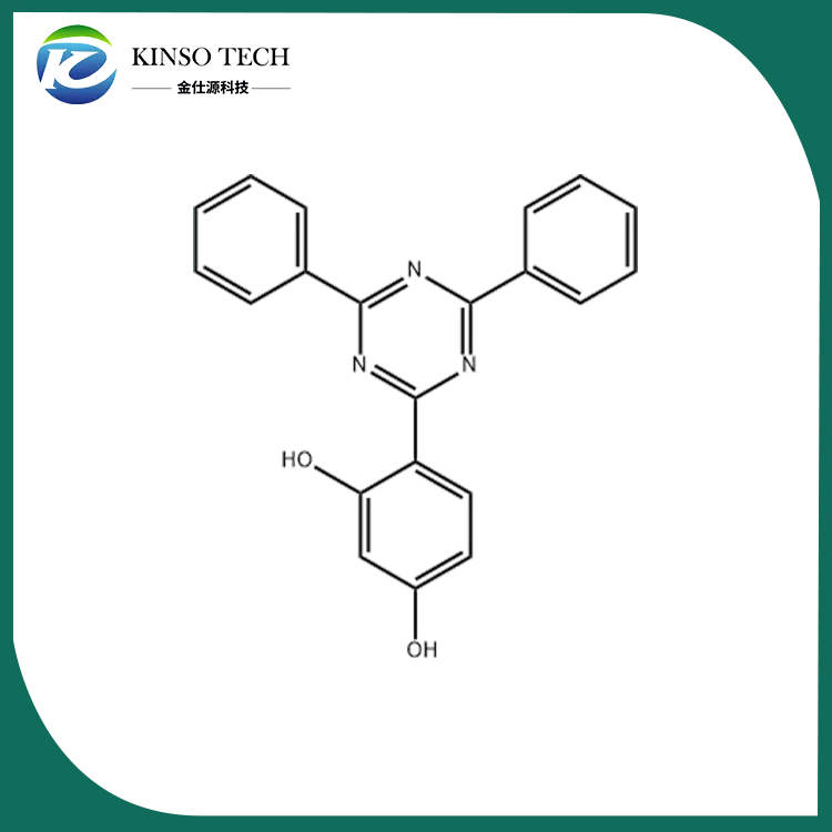 2- (2,4-dihydroxyphenyl) -4,6-difenil-1,3,5-triazine CAS 38369-95-8